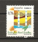 Stamps : Europe : Spain :  Energias Renovables.
