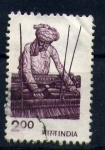 Stamps Asia - India -  Tejedor