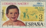 Stamps Spain -  campaña pro defensa de la vida-1975