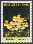 Stamps Africa - Niger -  SETAS-HONGOS: 1.202.002,00-Hypholoma fasciculare