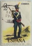 Sellos de Europa - Espaa -  Uniformes militares-Zapador de ingenieros de gala-1976