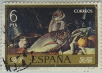 Stamps Spain -  Luis Eugenio Menendez-Bodegones-1976