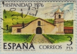 Stamps Spain -  Hispanidad-Costa Rica-Mision de Orosi-1976