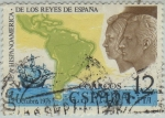 Stamps Spain -  Viaje a hispanoamerica de los Reyes de España-1976