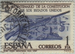Stamps Spain -  Bicentenario de la Independencia de los Estados Unidos-1976