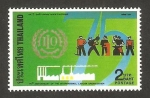Stamps Thailand -  75 anivº internacional de la organización en el trabajo