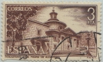 Stamps Spain -  Monasterio de San Pedro de Alcantara-1976