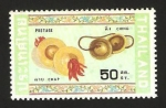 Stamps Thailand -  instrumentos musicales