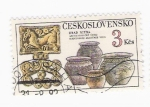 Stamps : Europe : Czechoslovakia :  Cerámica