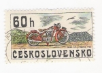 Stamps Czechoslovakia -  jawa 175