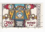 Stamps Czechoslovakia -  BRNO 74