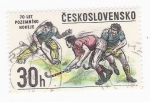 Stamps : Europe : Czechoslovakia :  Hokey