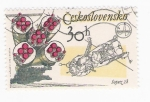 Stamps Czechoslovakia -  Nabe espacial
