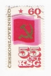 Stamps Czechoslovakia -  Hoz y martillo