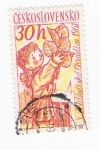 Stamps Czechoslovakia -  Niño