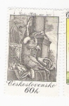 Stamps Czechoslovakia -  Cacería