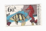 Stamps : Europe : Czechoslovakia :  Peces