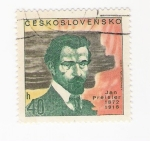 Sellos de Europa - Checoslovaquia -  Jan Preisler 1872-1918