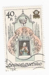 Stamps Czechoslovakia -  Iglesia