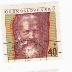 Stamps Czechoslovakia -  Frantisek Bilek