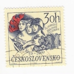 Stamps Czechoslovakia -  Narodne Povstanie