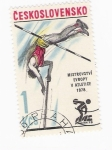 Stamps Czechoslovakia -  Salto de Pertiga 1978
