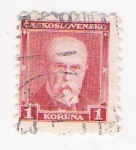 Stamps Czechoslovakia -  Koruna