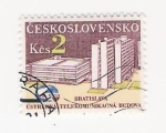 Stamps : Europe : Czechoslovakia :  Telecomunicaciones