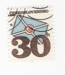 Stamps Czechoslovakia -  Carta