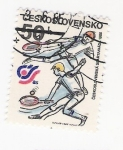 Stamps Czechoslovakia -  Tenis