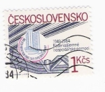 Stamps Czechoslovakia -  Instalaciones