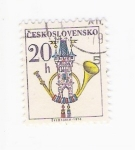 Stamps : Europe : Czechoslovakia :  Trompeta