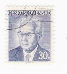Stamps Czechoslovakia -  J. Mercik