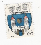 Stamps Czechoslovakia -  Escudo Torre