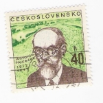 Stamps Czechoslovakia -  Antonin Hudecek