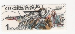 Stamps Czechoslovakia -  Soldados