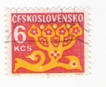 Stamps Czechoslovakia -  Abstracto