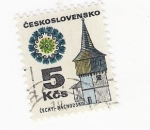 Stamps Czechoslovakia -  Torre