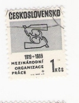 Stamps : Europe : Czechoslovakia :  Mezinarodni Organizace Práce