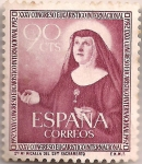 Stamps Spain -  1116, Sta. Mª Micaela