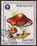 Stamps Paraguay -  SETAS-HONGOS: 1.209.012,00-Tricholoma albobrunneum
