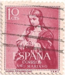 Stamps : Europe : Spain :  Edifil 1132, Inmaculada (Alonso Cano)