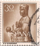 Stamps : Europe : Spain :  Edifil 1135, Ntra. Sra. de Montserrat, Barcelona