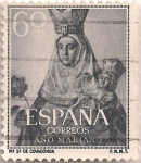 Stamps Spain -  Edifil 1137, Ntra. Sra. de covadonga, Asturias
