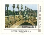 Sellos de Europa - Francia -  Puente de Alejandro III  - Paris