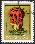 Stamps Poland -  SETAS-HONGOS: 1.211.011,00-Clathrus ruber