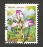 Stamps Thailand -  flora, acanthus ilicifolius