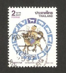 Stamps Thailand -  día de songkran