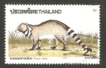 Sellos de Asia - Tailandia -  fauna, viverra zibetha