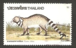 Sellos del Mundo : Asia : Tailandia : fauna, viverra zibetha